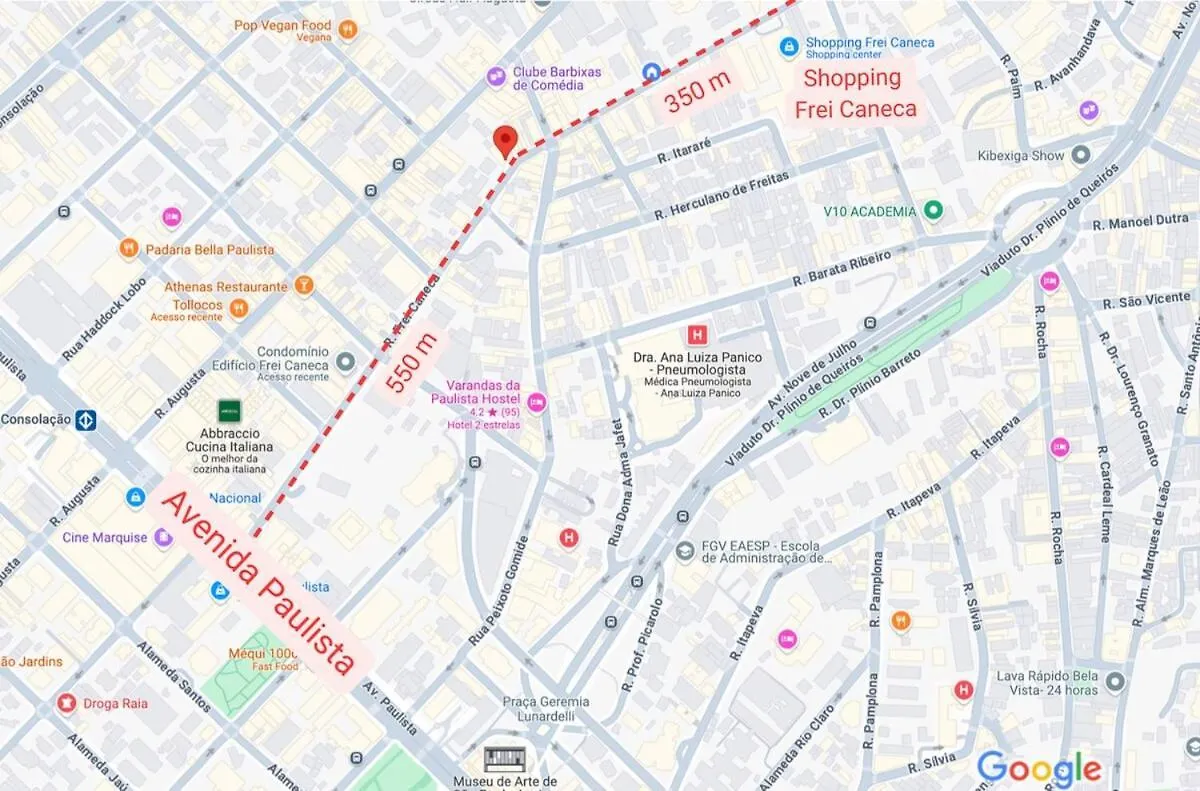 Apartamento Completo 28M2 1 Vaga De Garagem Na Frei Caneca A 500M Da Av Paulista São Paulo Brasilien
